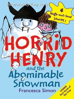 cover image of Horrid Henry and the Abominable Snowman